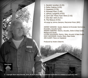 New Orleans Music - Johnny Sansone - HOPELAND CD